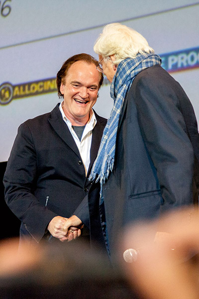 Quentin Tarantino et Bertrand Tavernier