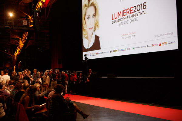 Halle Tony Garnier, séance de clôture du festival Lumière 2016